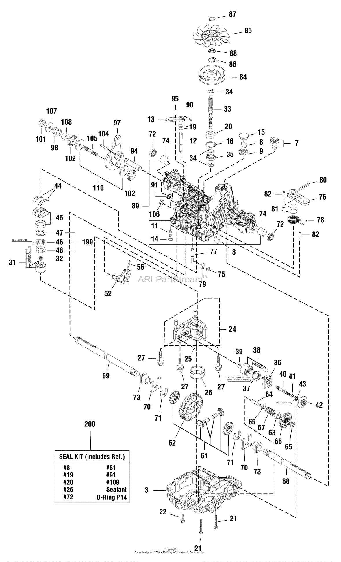 Discovering The Inner Workings Of Tuff Torq K57 A Detailed Parts Diagram