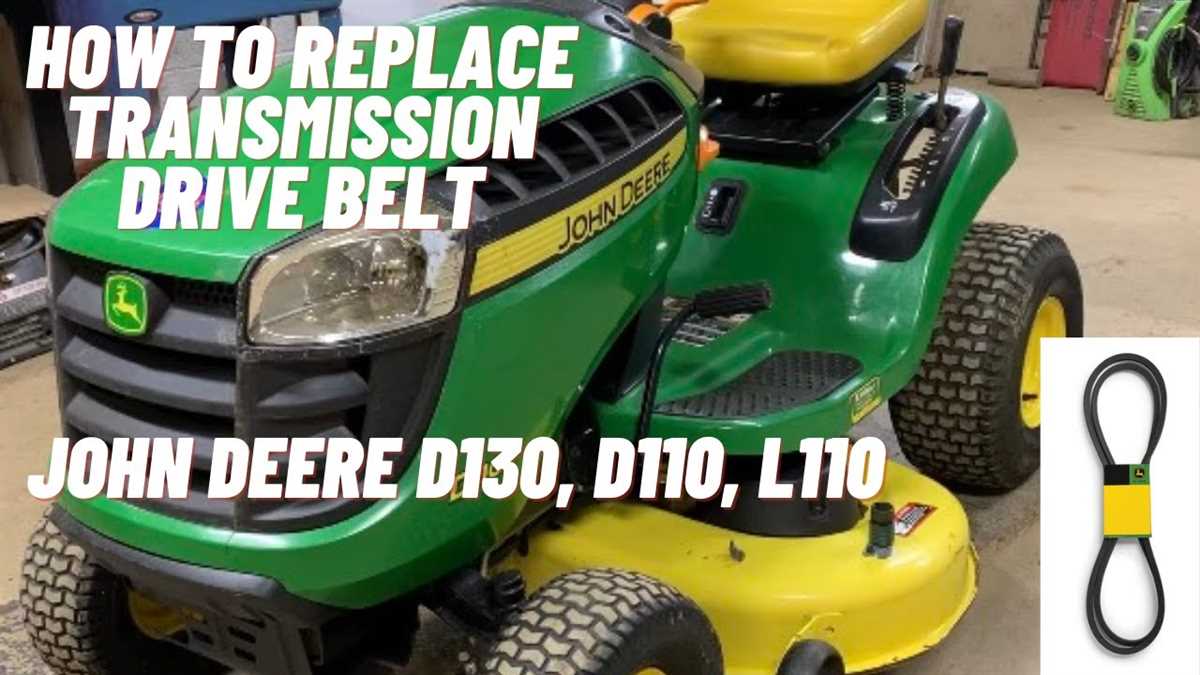 How To Replace The Belt On A D John Deere Step By Step Diagram Guide