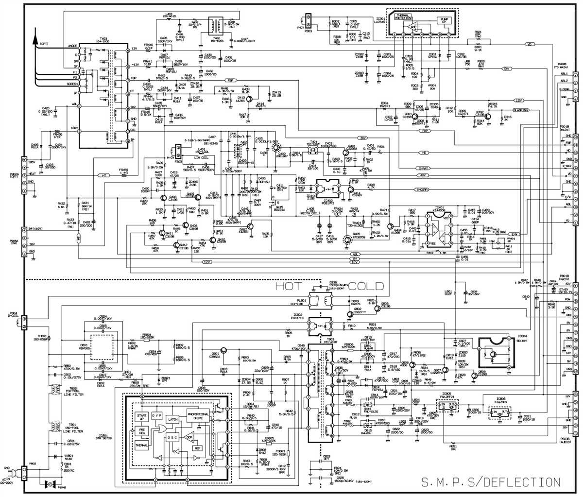 A Comprehensive Guide To Understanding Sharp Tv Circuit Diagrams